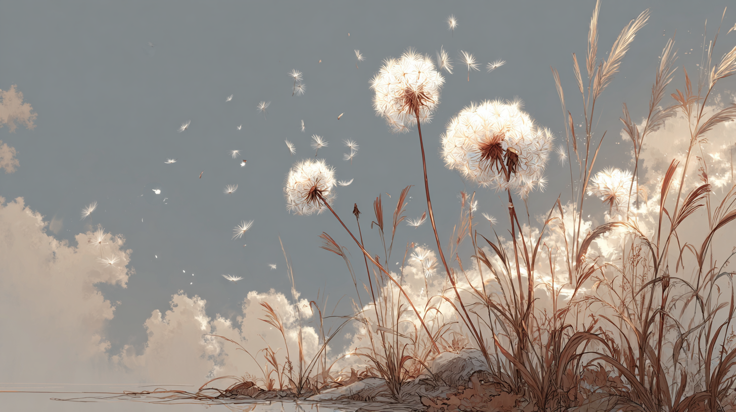 dandelions